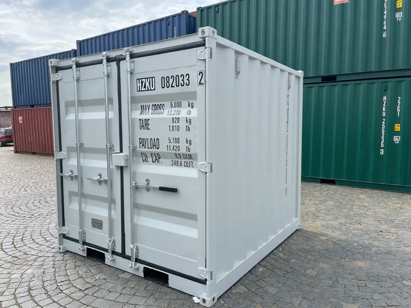 8 fods container – Ideel til byggeri og sikker opbevaring