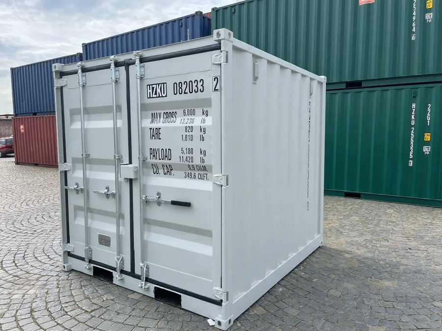 8 fods container – Ideel til byggeri og sikker opbevaring