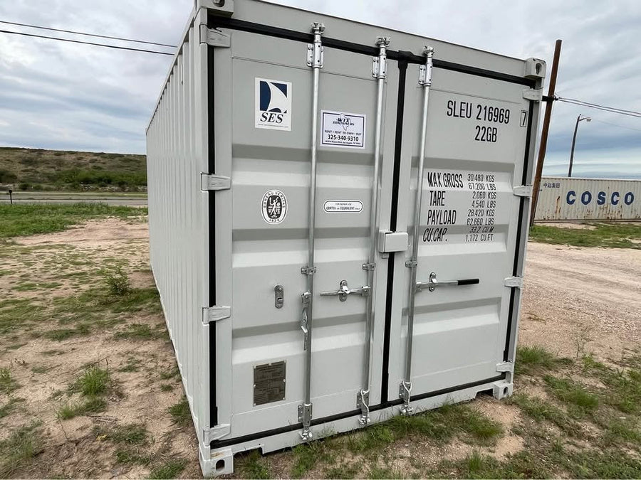 Ny 20 fods container / skibscontainer – sikker og alsidig opbevaringsløsning