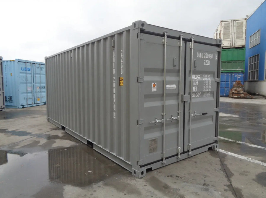 Nye 20 fods ONE WAY containere – med låseboks og ekstra ventilation