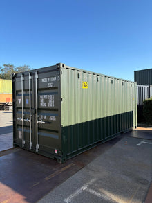 20 fods Dry Double Door-container – 1 gang