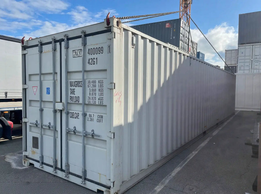 40 fods skibscontainer – RAL 7035