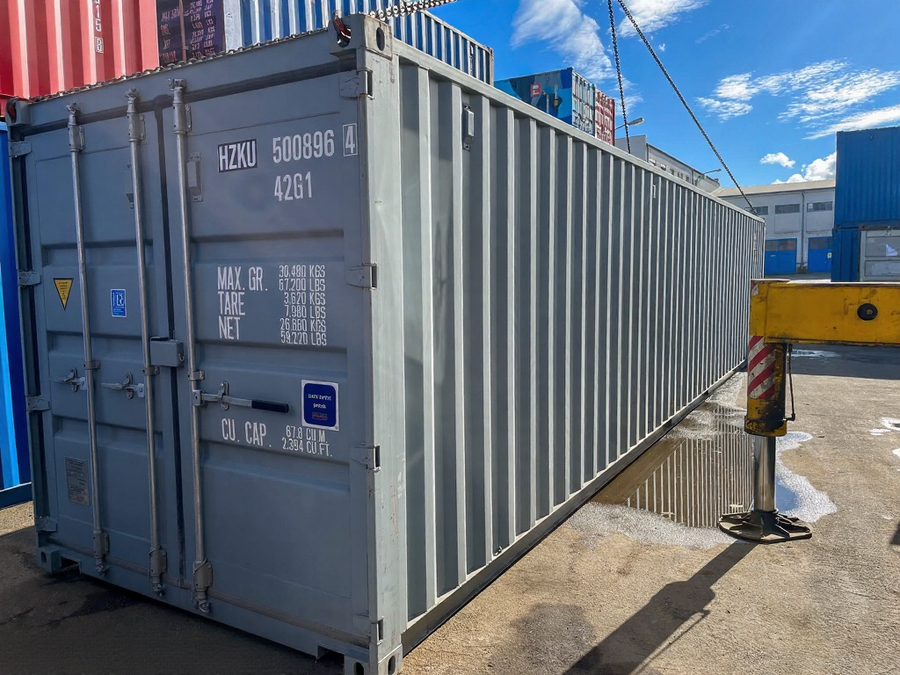 Brugt 40 fods skibscontainer