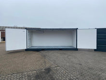 20 fods skibscontainer med sideåbning – Udstyret og klar til brug