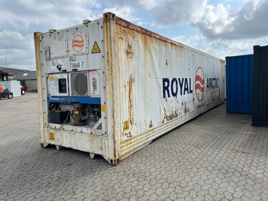 40’ HC isolerede containere – tidligere reefere