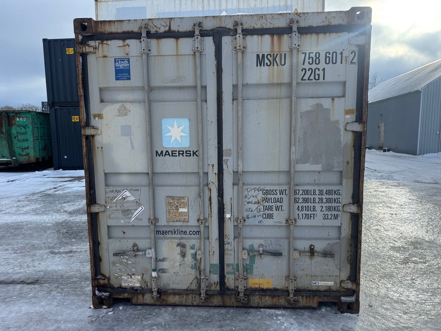 Brugt 20 FODS CONTAINER