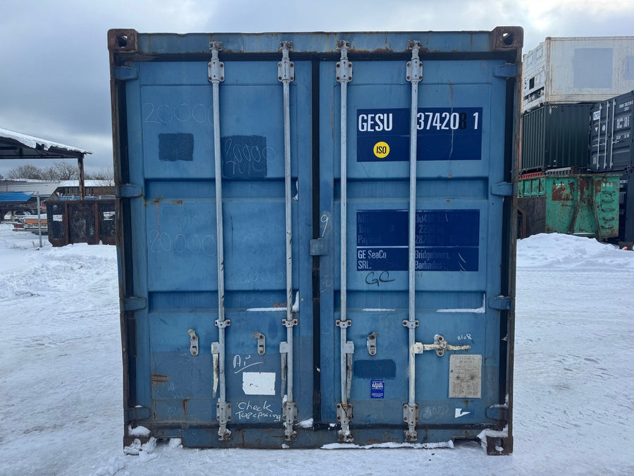BRUGT 20 FODS ISOLERET CONTAINER
