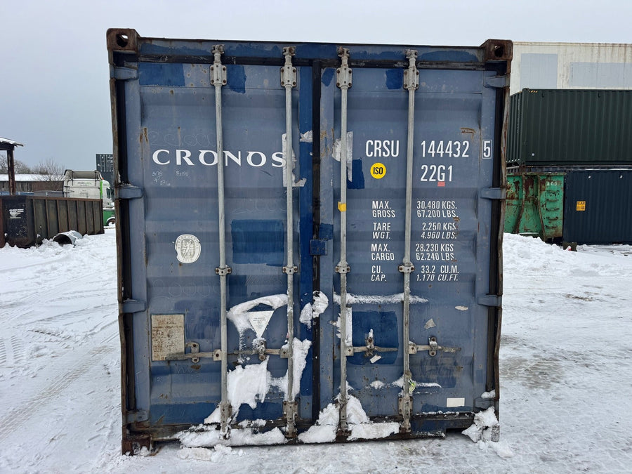 Brugt 20 FODS ISOLERET CONTAINER