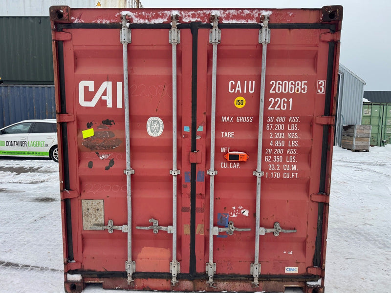 Brugt 20 FODS ISOLERET CONTAINER