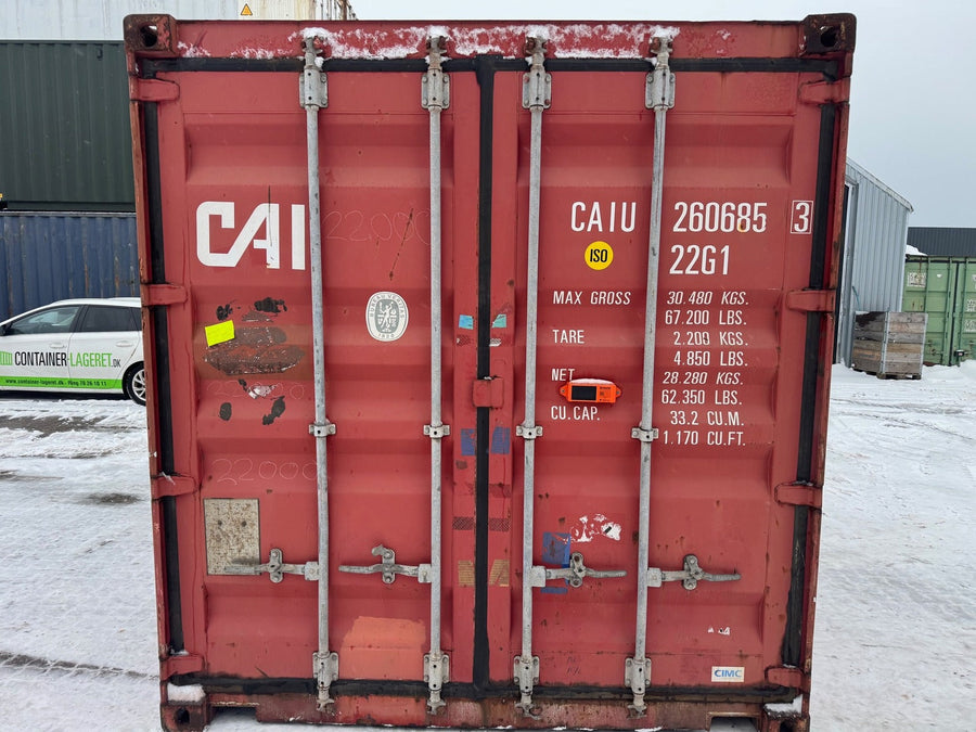 Brugt 20 FODS ISOLERET CONTAINER