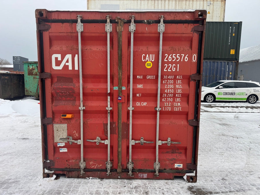 Brugt 20 FODS ISOLERET CONTAINER