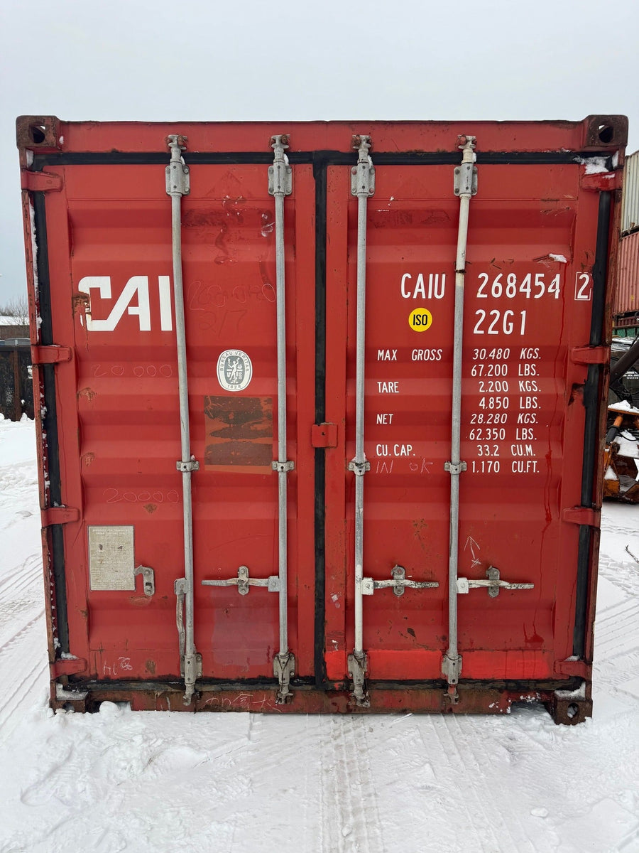 Brugt 20 isoleret container