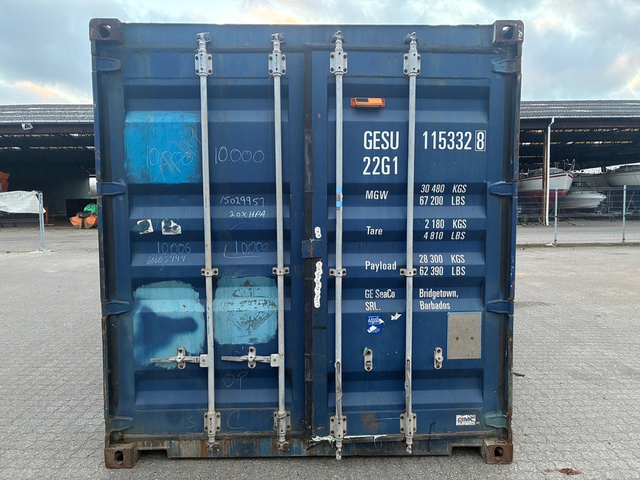 Brugt 20 FODS CONTAINER – Klar til brug