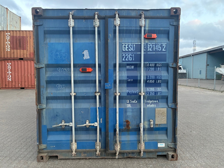 Brugt 20 FODS CONTAINER