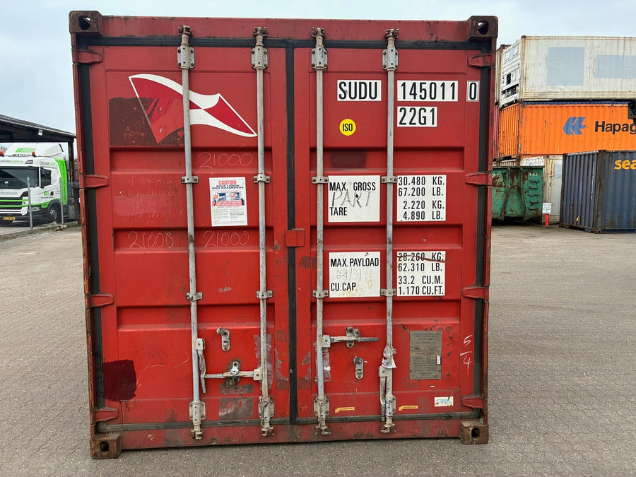 Brugt 20 isoleret container