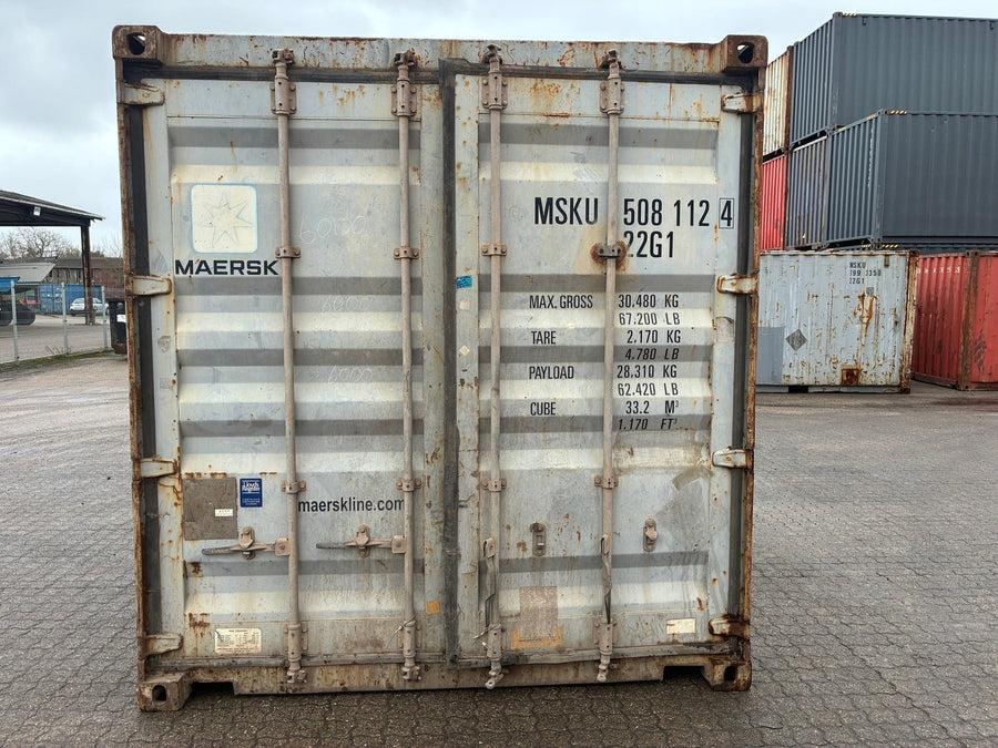 Brugt 20 FODS CONTAINER