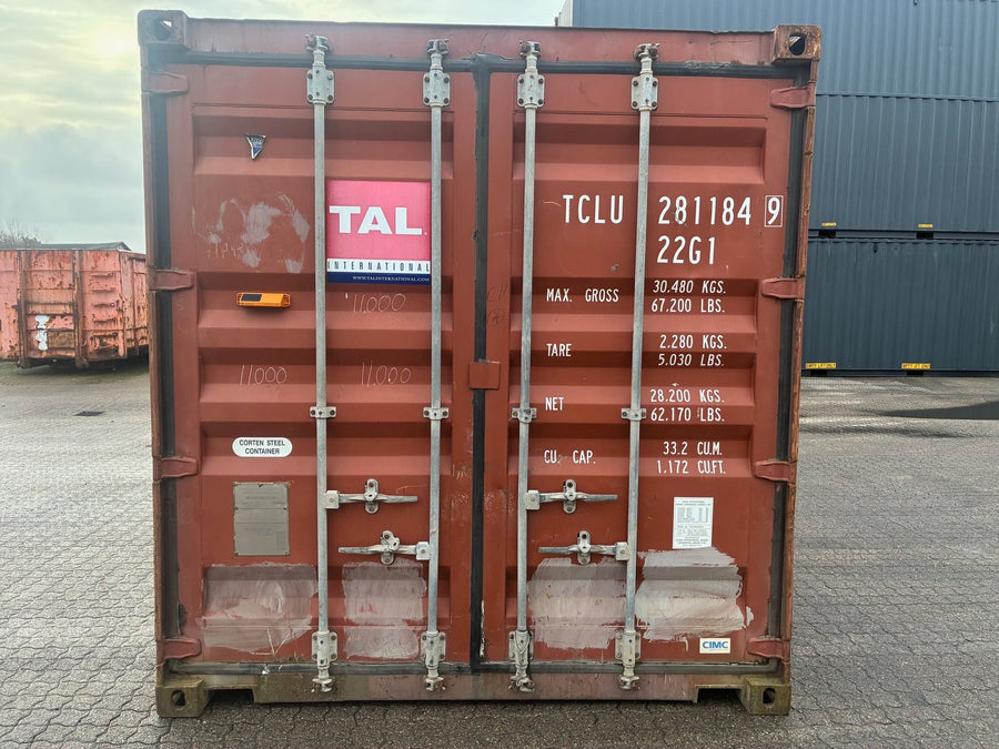 Brugt 20 FODS CONTAINER