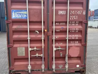 Brugt 20 isoleret container