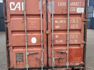 Brugt 20 isoleret container
