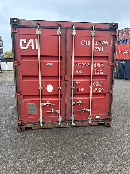 Brugt 20 isoleret container