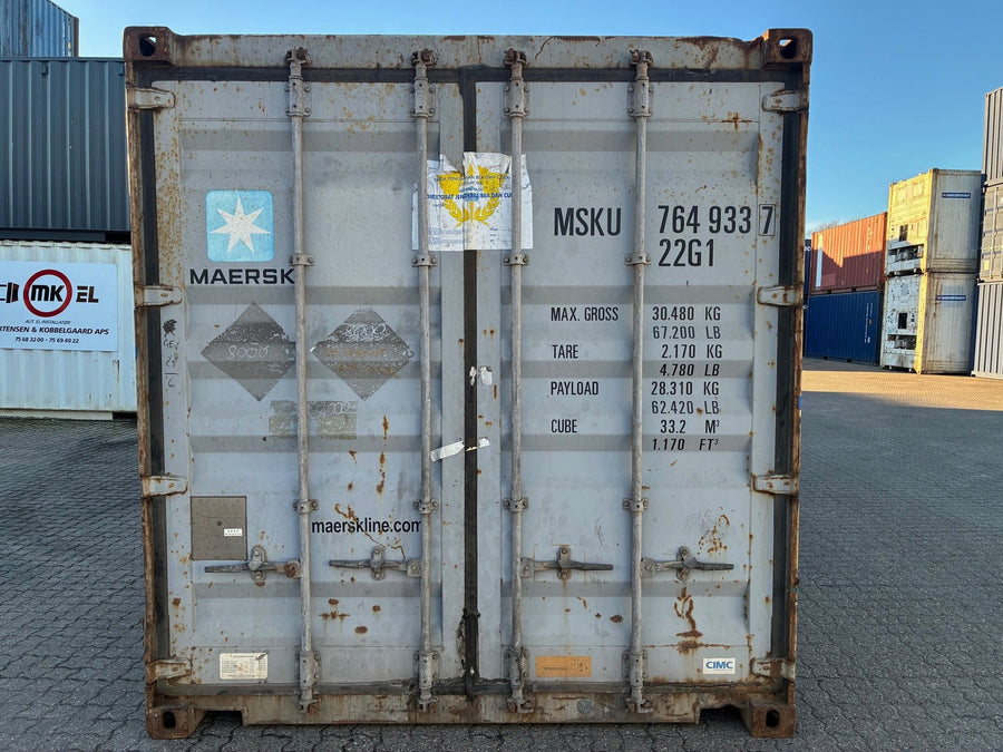 Brugt 20 FODS CONTAINER