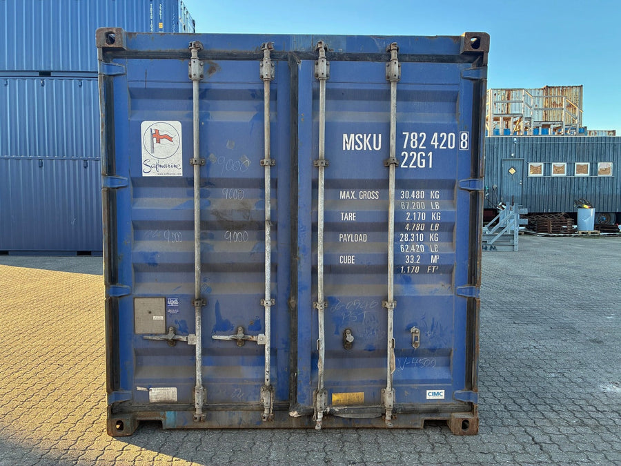 Brugt 20 FODS CONTAINER