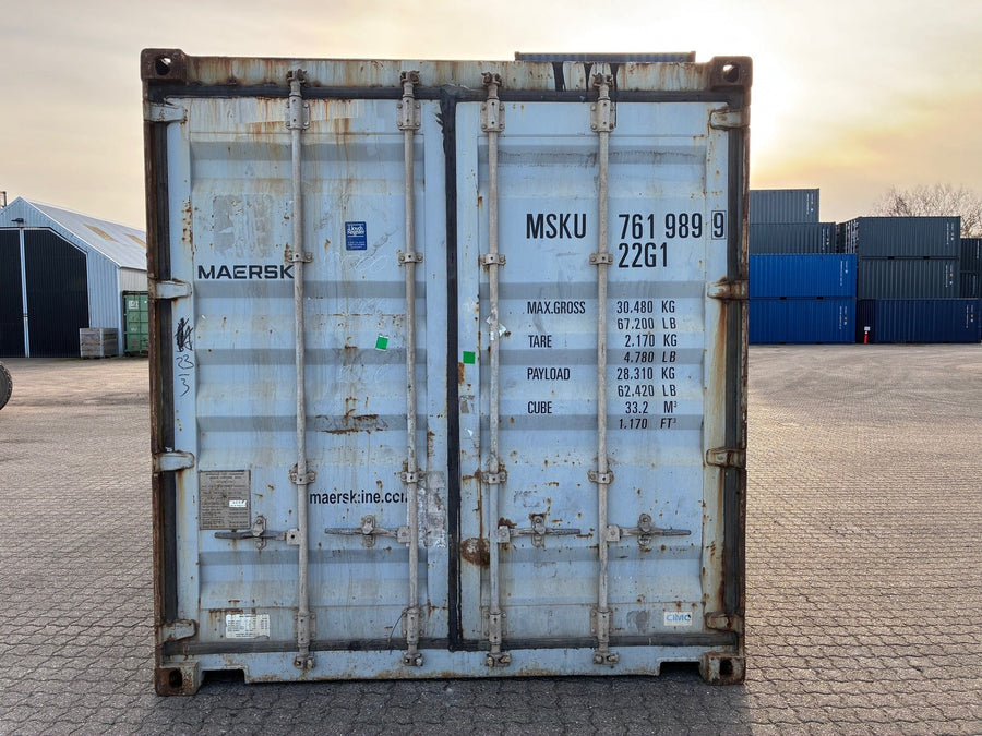 Brugt 20 FODS CONTAINER
