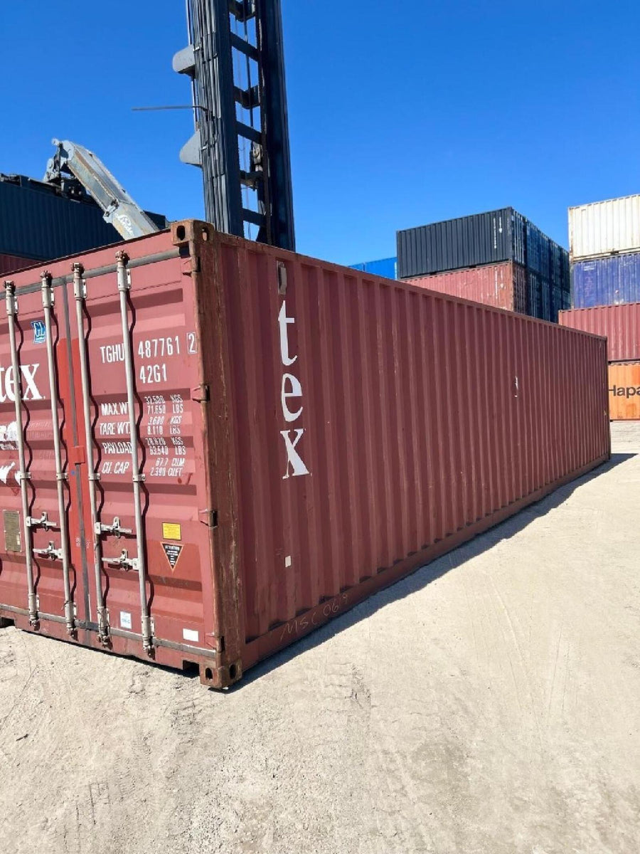Brugt 40 fods standard skibscontainer – Klar til brug