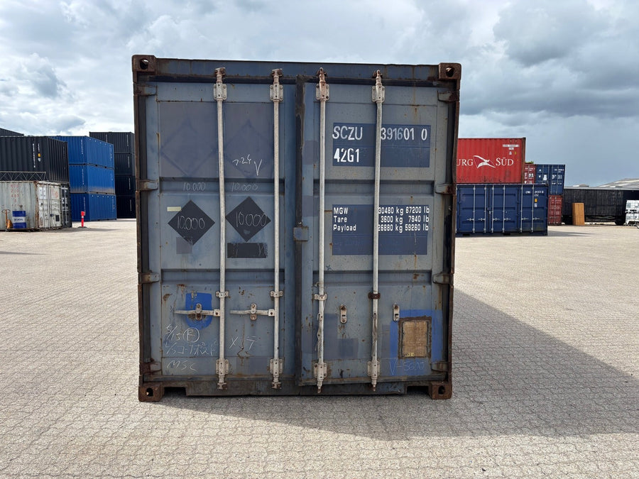 Brugt 40 fods standard skibscontainer – Klar til brug