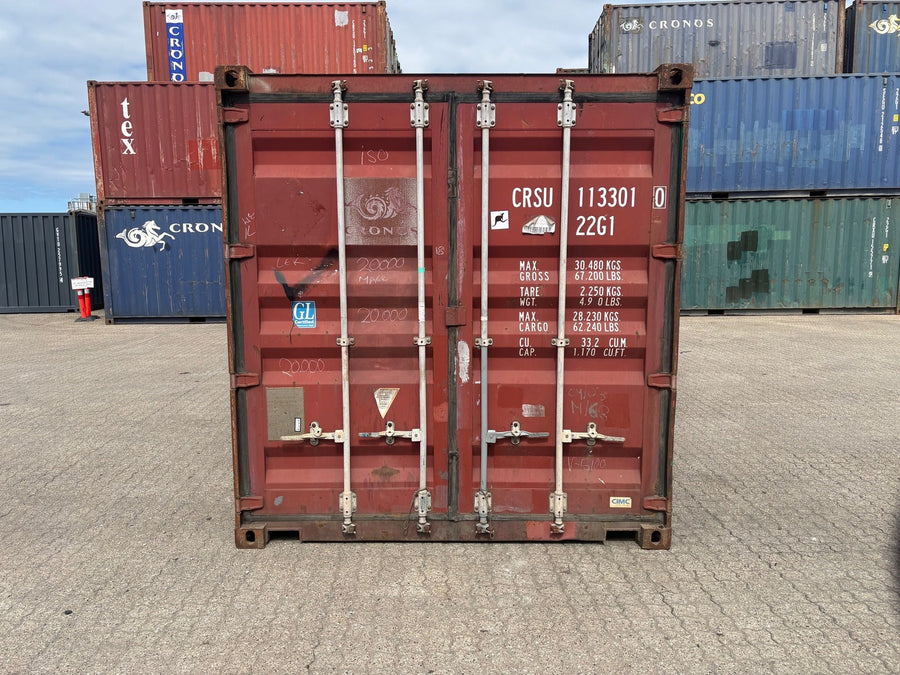 Brugt 20 isoleret container